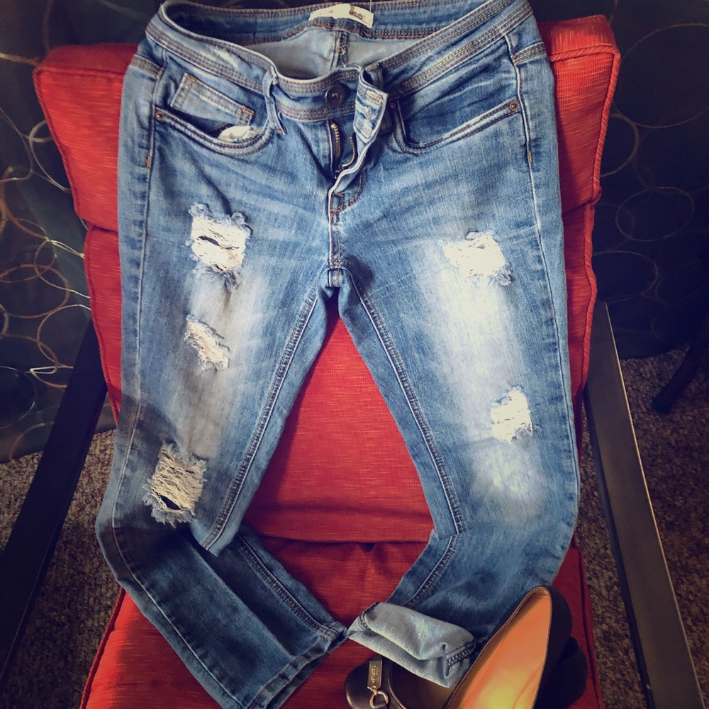Capri jeans